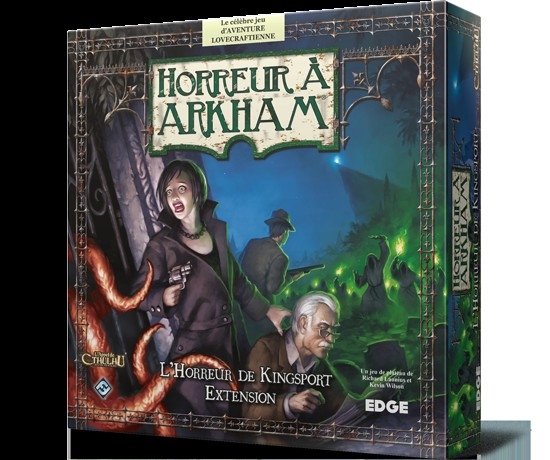 Horreur à Arkham: Extension L'Horreur de Kingsport