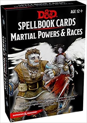 MARTIAL POWERS & RACES CARDS