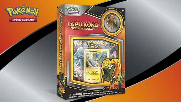 Tapu Koko Pin Collection