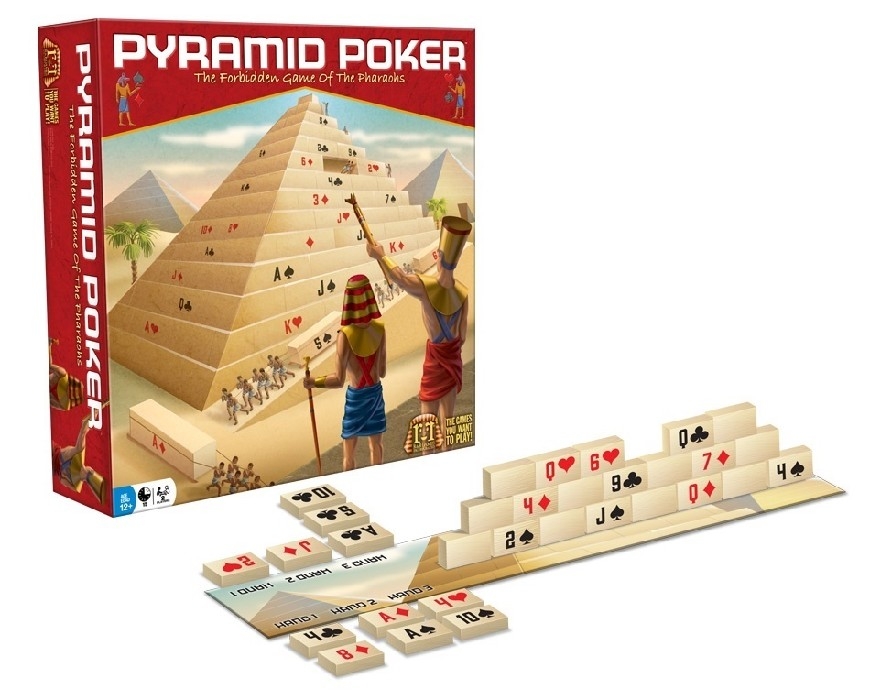 Pyramid Poker français/Anglais