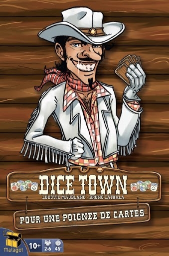 Dice Town: Extension Pour une Poignée de Cartes