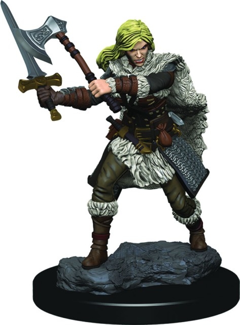 D&D Icons: Premium Female Human Barbarian