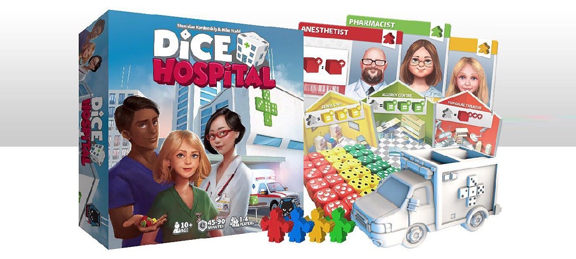 Dice Hospital: Jeu de Base Francais