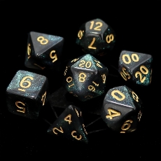 POLY RPG SET - EMERALD AURORA