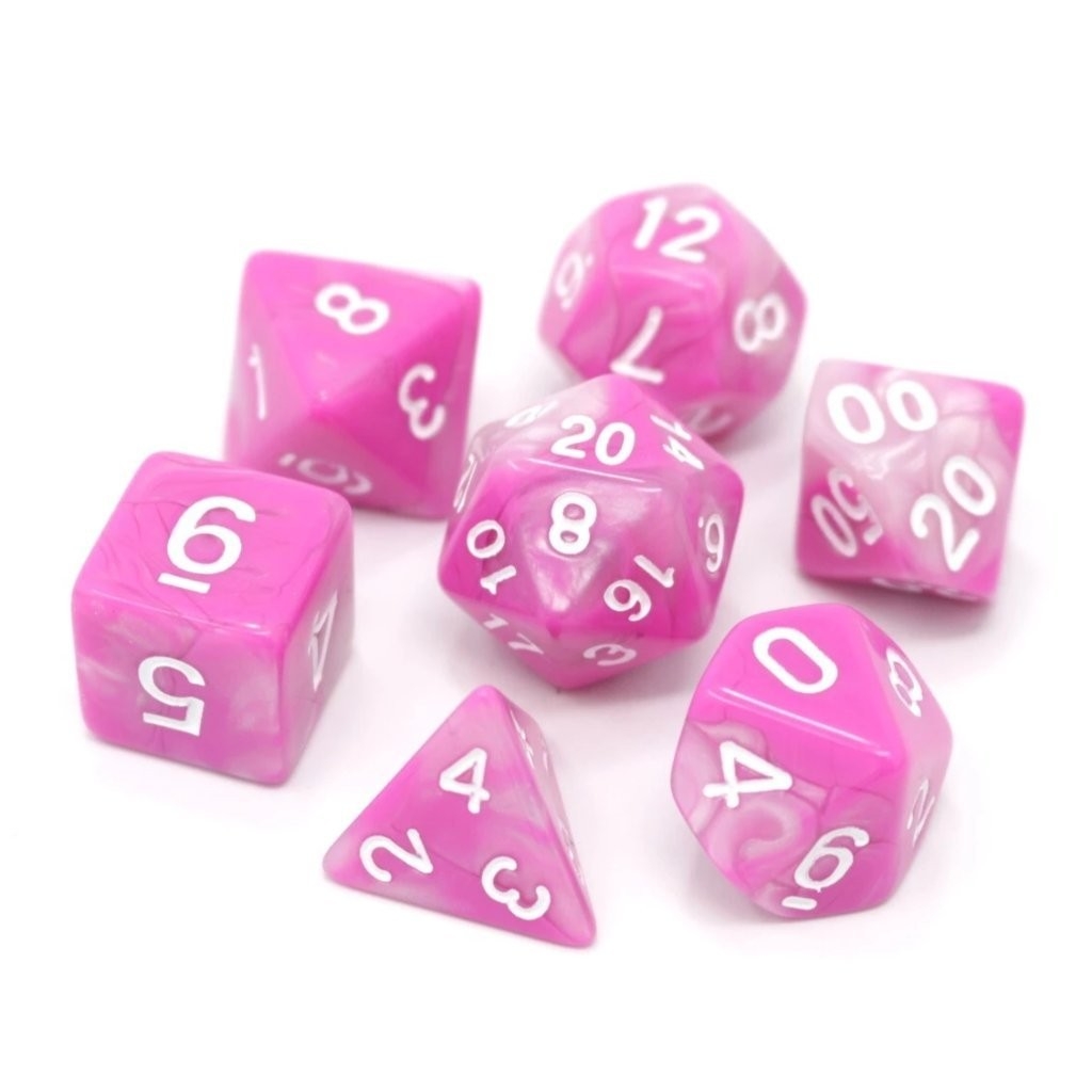 POLY RPG SET - TICKLED PINK