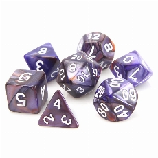 POLY RPG SET - COPPER/PURPLE ALLOY