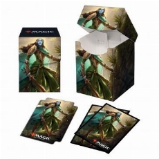 Kaldheim Combo 100+ Deck Box and 100ct sleeves featuring Lathril, Blade of the Elves for Magic: The Gathering