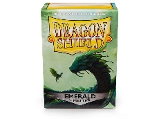 Dragon Shield Night Emerald Matte 100 Standard Size Card Sleeves