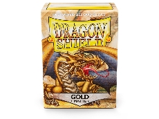 Dragon Shield Night Gold Matte 100 Standard Size Card Sleeves