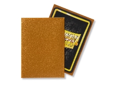 Dragon Shield Night Gold Matte 100 Standard Size Card Sleeves