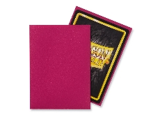 Dragon Shield Magenta Matte 100 Standard Size Card Sleeves