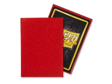 Dragon Shield Crimson Matte 100 Standard Size Card Sleeves