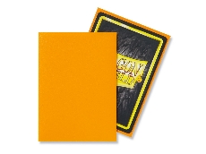 Dragon Shield Orange Matte 100 Standard Size Card Sleeves