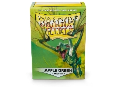 Dragon Shield Apple Green Matte 100 Standard Size Card Sleeves