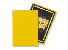 Dragon Shield Yellow Matte 100 Standard Size Card Sleeves