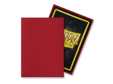 Dragon Shield Red Matte 100 Standard Size Card Sleeves