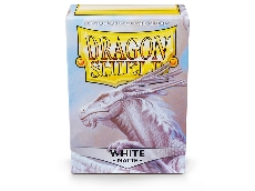 Dragon Shield White Matte 100 Standard Size Card Sleeves