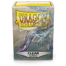 Dragon Shield Clear Classic 100 Standard Size Card Sleeves