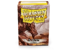 Dragon Shield Brown Classic 100 Standard Size Card Sleeves