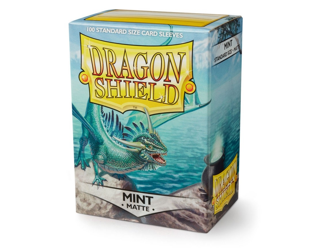 Dragon Shield Mint Matte 100 Standard Size Card Sleeves