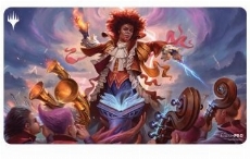 Zaffai, Thunder Conductor, Strixhaven Playmat featuring Prismari for Magic: The Gathering