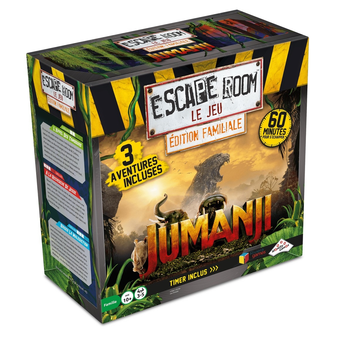 Coffret Jumanji (Édition Familiale) - Escape Room Français