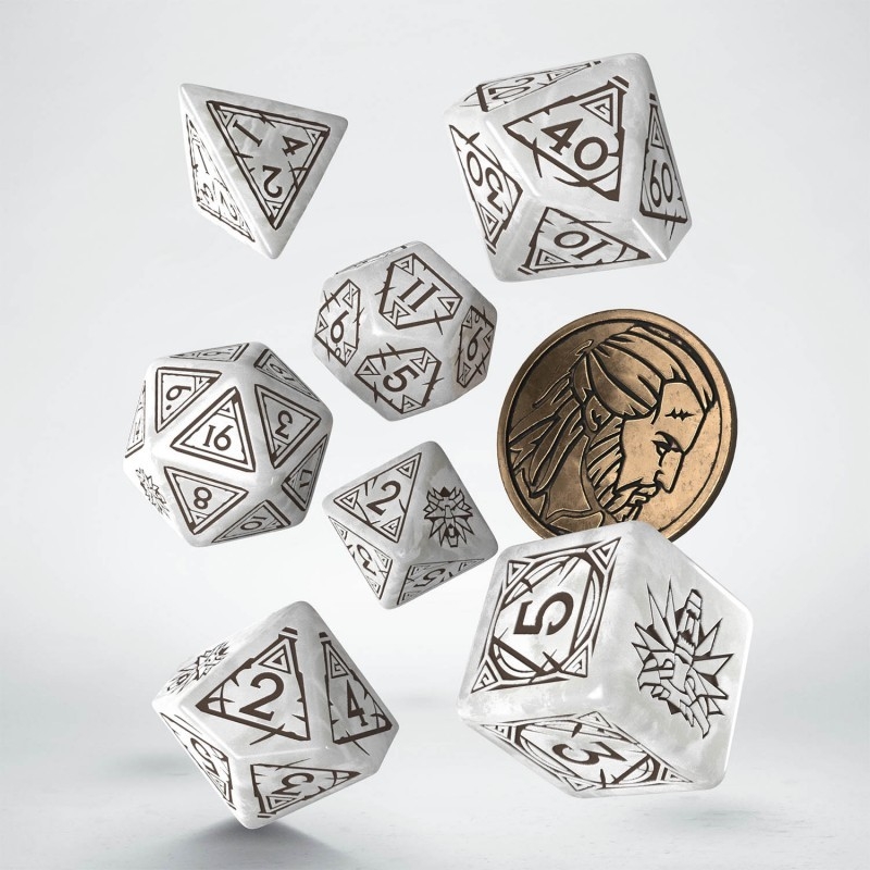 The Witcher Dice Set. Geralt - The White Wolf