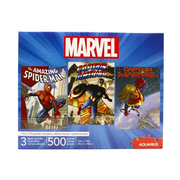 Marvel Comics 3 X 500 Pièces