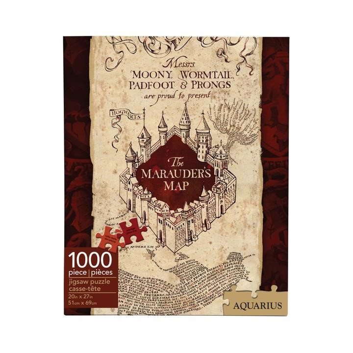 Harry Potter Carte du Maraudeur 1000 Pièces