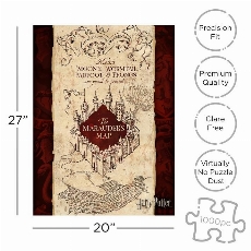 Harry Potter Carte du Maraudeur 1000 Pièces