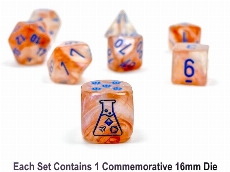 Borealis® Polyhedral Rose Gold/light blue Luminary 7-Die Set