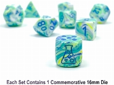 Festive® Polyhedral Garden/blue 7-Die Set