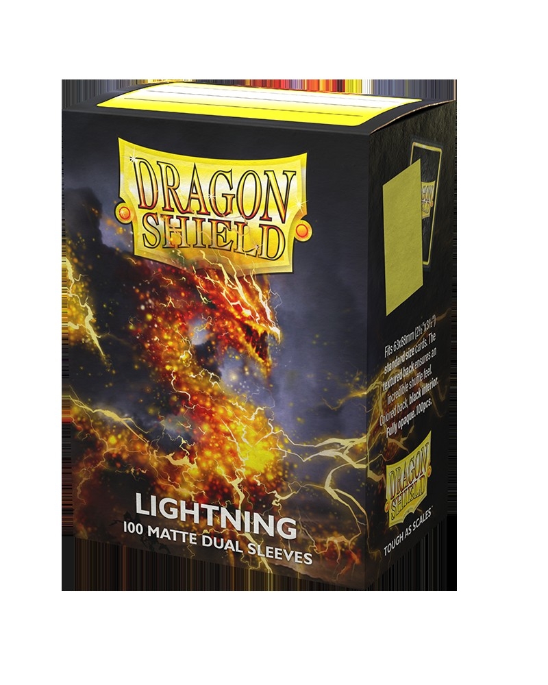 Dragon Shield Matte Dual Lightning(Jaune)