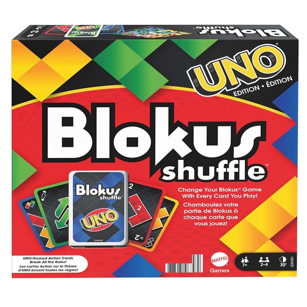 Blokus Shuffle Édition Uno Français/Anglais