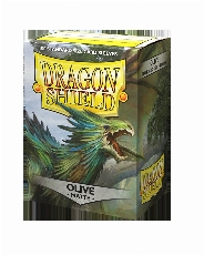 Dragon Shield Olive Matte 100 Standard Size Card Sleeves