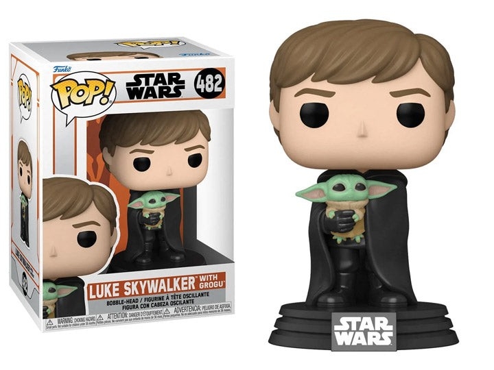 Pop! Star Wars 482 Luke Skywalker with Grogu