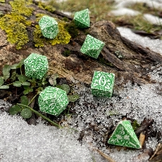 Forest Dice Set : Tundra