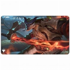 Kamigawa Neon Dynasty Playmat B featuring Chishiro, the Shattered Blade for Magic: The Gathering