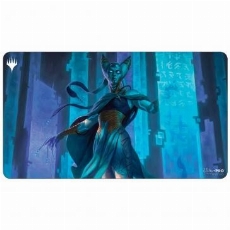 Kamigawa Neon Dynasty Playmat V4 featuring Tamiyo, Compleat Sage for Magic: The Gathering