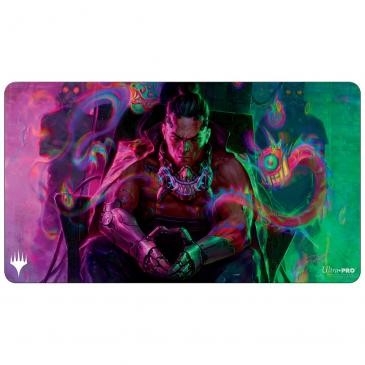 Kamigawa Neon Dynasty Playmat V5 featuring Satoru Umezawa for Magic: The Gathering