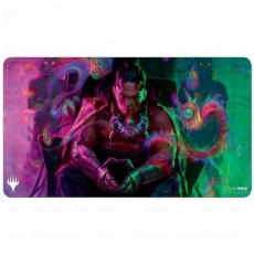 Kamigawa Neon Dynasty Playmat V5 featuring Satoru Umezawa for Magic: The Gathering