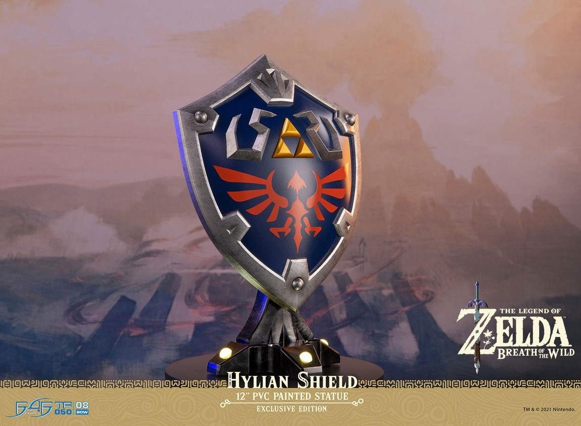 Zealda Breath o/t Wild Light up Hylian Shield