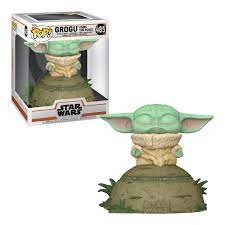 Pop Deluxe Grogu Using the Force 485