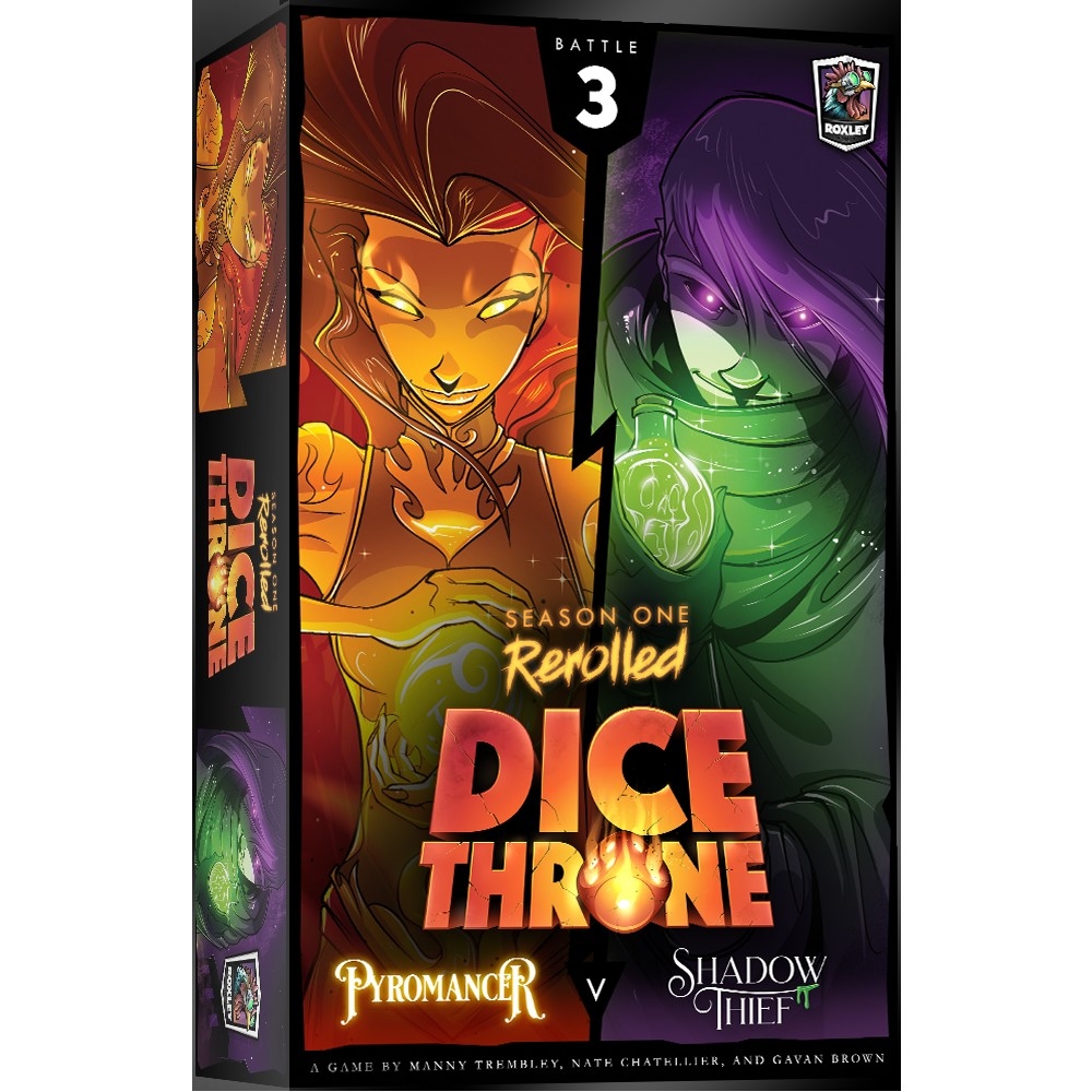 Dice Throne Saison 1-Pyromancienne vs Voleur de l'Ombre