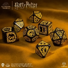 Harry Potter Jeu de dés modernes Poufsouffle - Noir