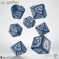 Harry Potter. Set de dés modernes Serdaigle - Bleu