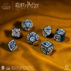 Harry Potter. Set de dés modernes Serdaigle - Bleu