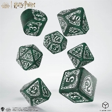 Harry Potter. Jeu de dés modernes Serpentard - Vert