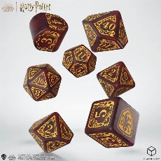 Harry Potter. Jeu de dés modernes Gryffondor - Rouge