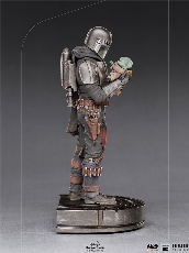 Statue The Mandalorian and Grogu - The Mandalorian Art Scale 1/10 - Iron Studios